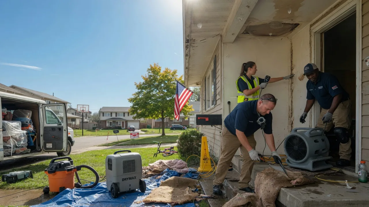 Water Damage Restoration in Grassflat, PA near me